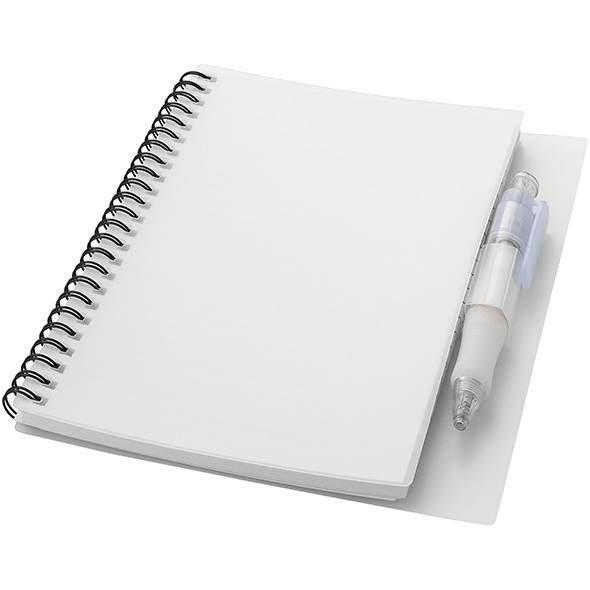 Blocco note con penna